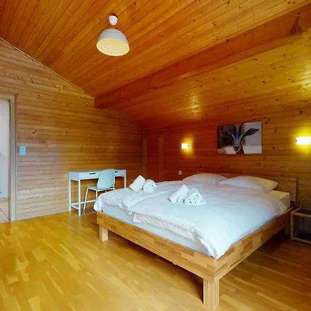 5min. From The Slopes Crans-montana, 2 Bedrooms, Covered Parking 아파트 *