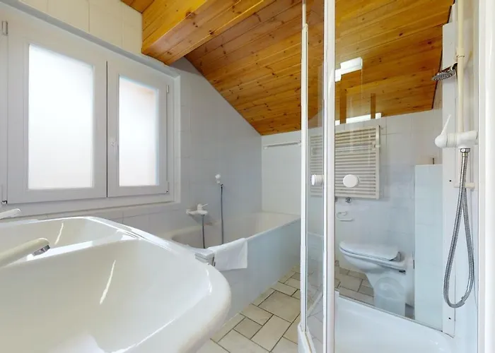 5min. From The Slopes Crans-montana, 2 Bedrooms, Covered Parking Apartamento