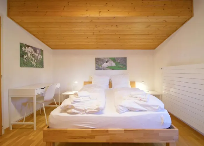 5min. From The Slopes Crans-montana, 2 Bedrooms, Covered Parking Apartamento *