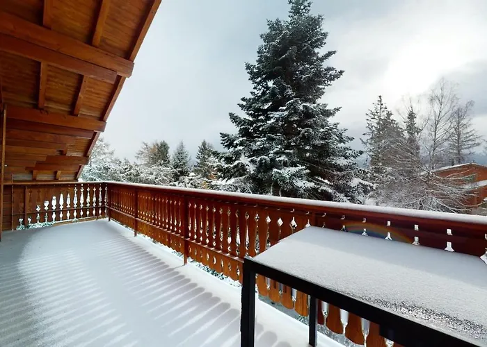 5min. From The Slopes Crans-montana, 2 Bedrooms, Covered Parking Daire