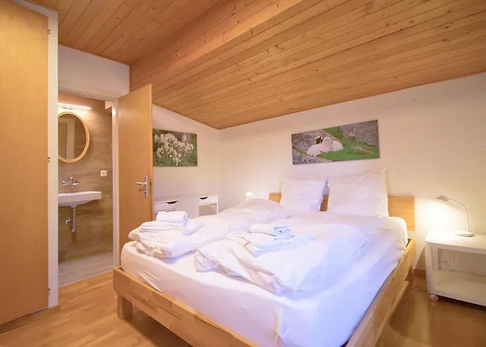 5min. From The Slopes Crans-montana, 2 Bedrooms, Covered Parking Daire *