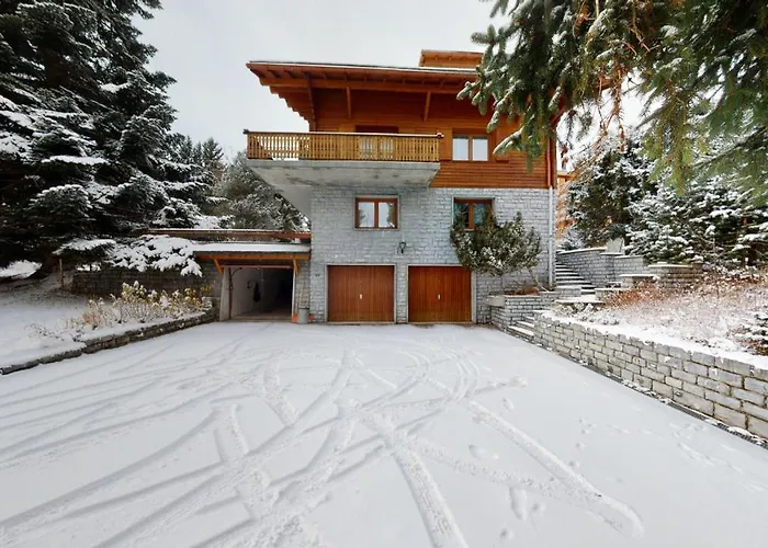 5min. From The Slopes Crans-montana, 2 Bedrooms, Covered Parking Daire